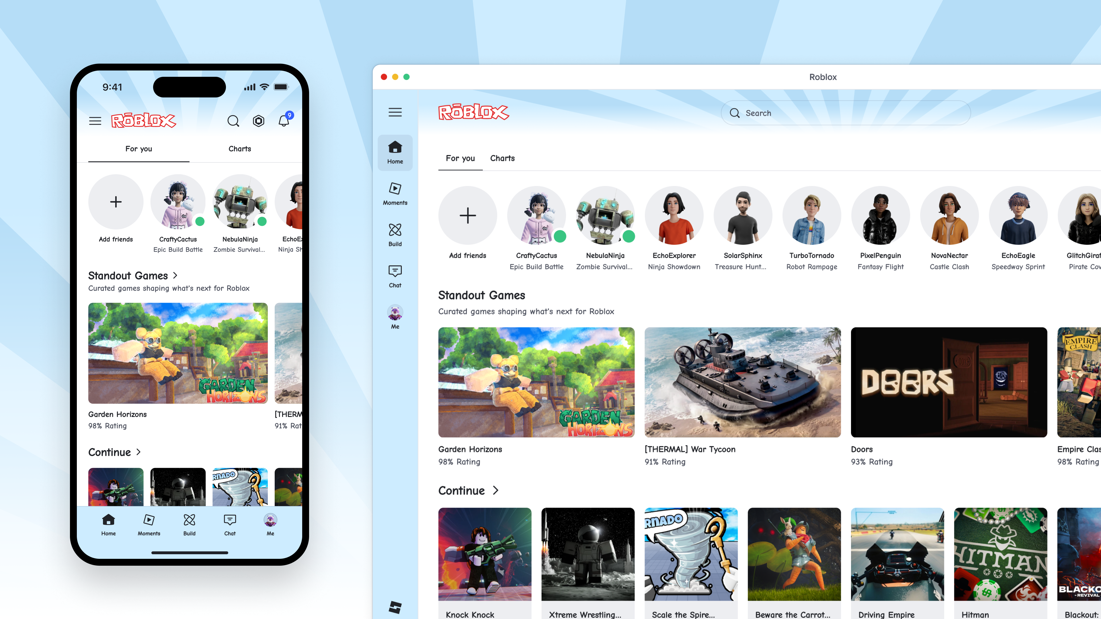 Roblox Classic theme for 20th Anniversary Live Event